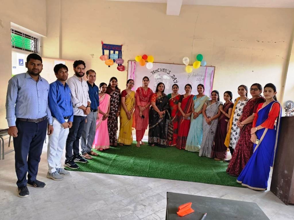 Teachers Day Celebrated at Oasis Public School, Chomu on dated 05-09-2024