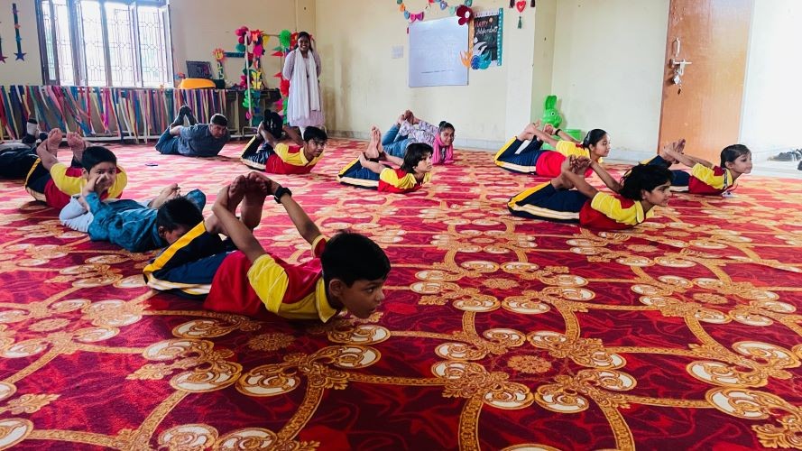 Oasis Public School celebrated on 21st June 2026  ,International Yoga Day with great enthusiasm. Students participated in various yoga poses and activities, promoting physical and mental well-being.